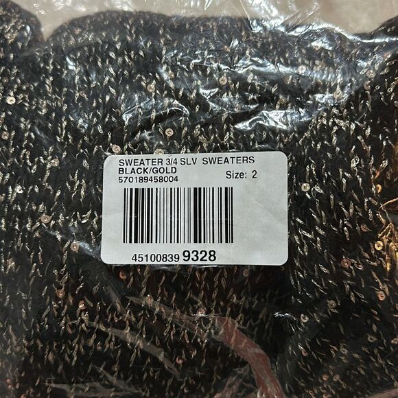 NWT Chico's Shelley Pullover Cold Shoulder Size L - Picture 7 of 7